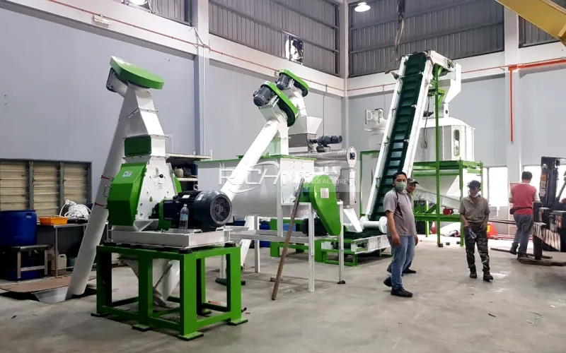 RICHI Completes Installation of 3-4 T/H Broiler Feed Mill in Malaysia