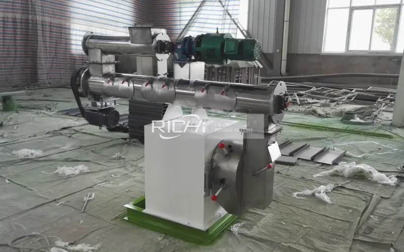1.0–1.5 T/H Chick Feed Pellet Making Machine for Poultry Hatchery in Uzbekistan