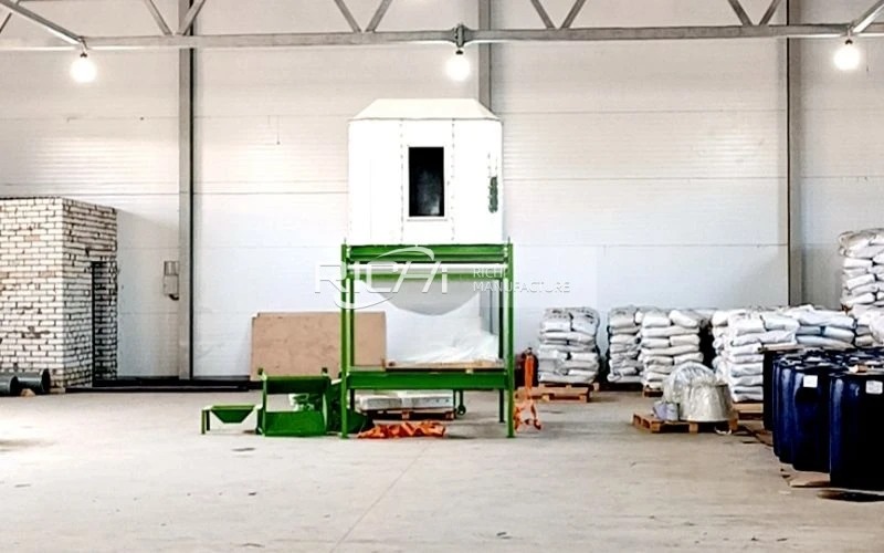 6–8 T/H Feed Pellet Cooler in Hungary