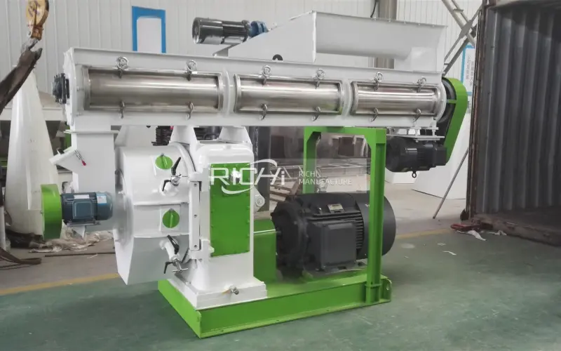 5–6 T/H Chicken Feed Pellet Making Machine in Canada