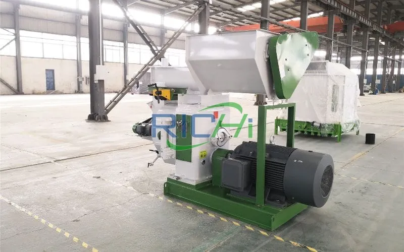 1.5-1.8T/H EFB Pellet Machine in Brazil