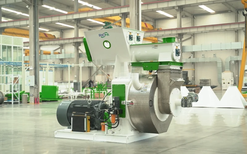 9–12 T/H Organic Pellet Machine in Uruguay