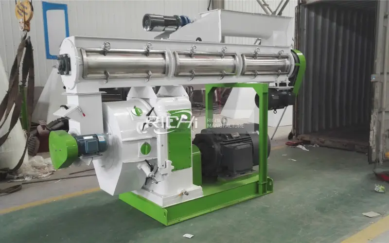 3–4 T/H Poultry Feed Pellet Mill for Feed Production Line in Tanzania