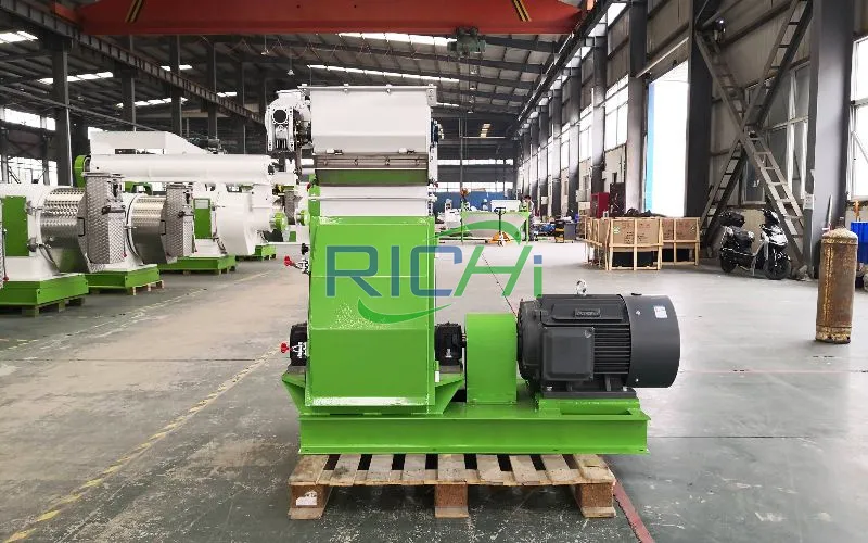 1–2 T/H Corn Grinder for Chicken Feed in Romania