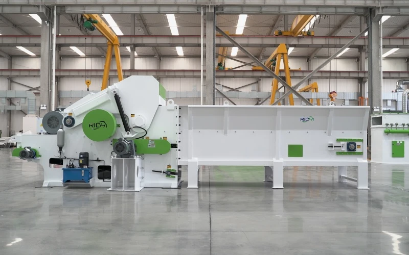 Large Tree Chipper in Latvia | XPJ850×500 Wood Chipper