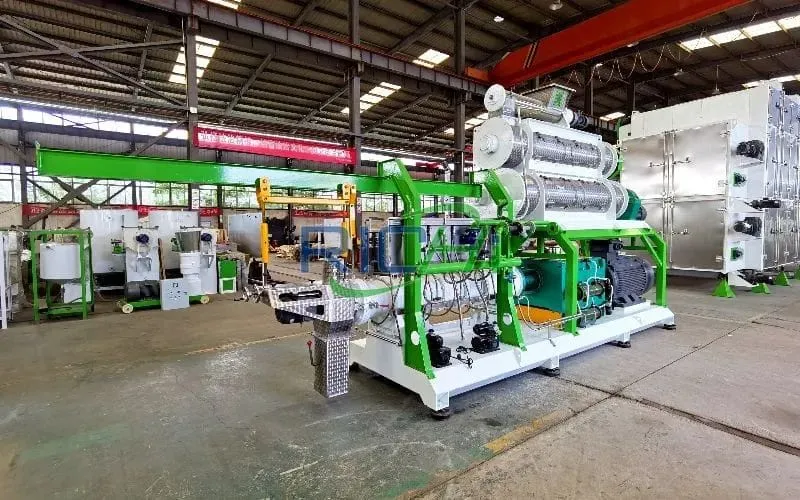 0.5–1.0 T/H Catfish Feed Extruder Machine in Cameroon