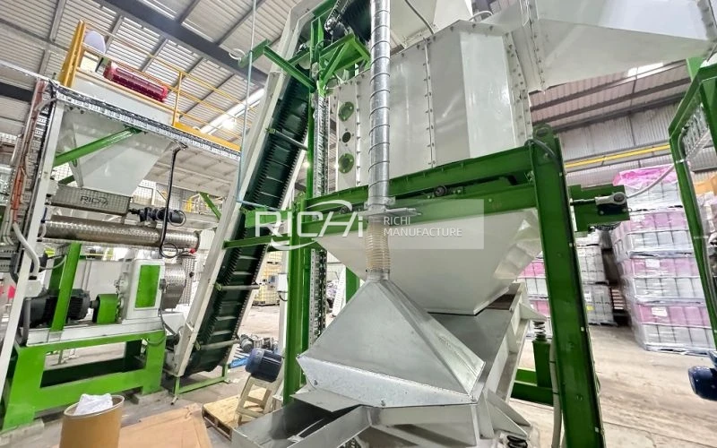 Counterflow Pellet Cooler in the United States