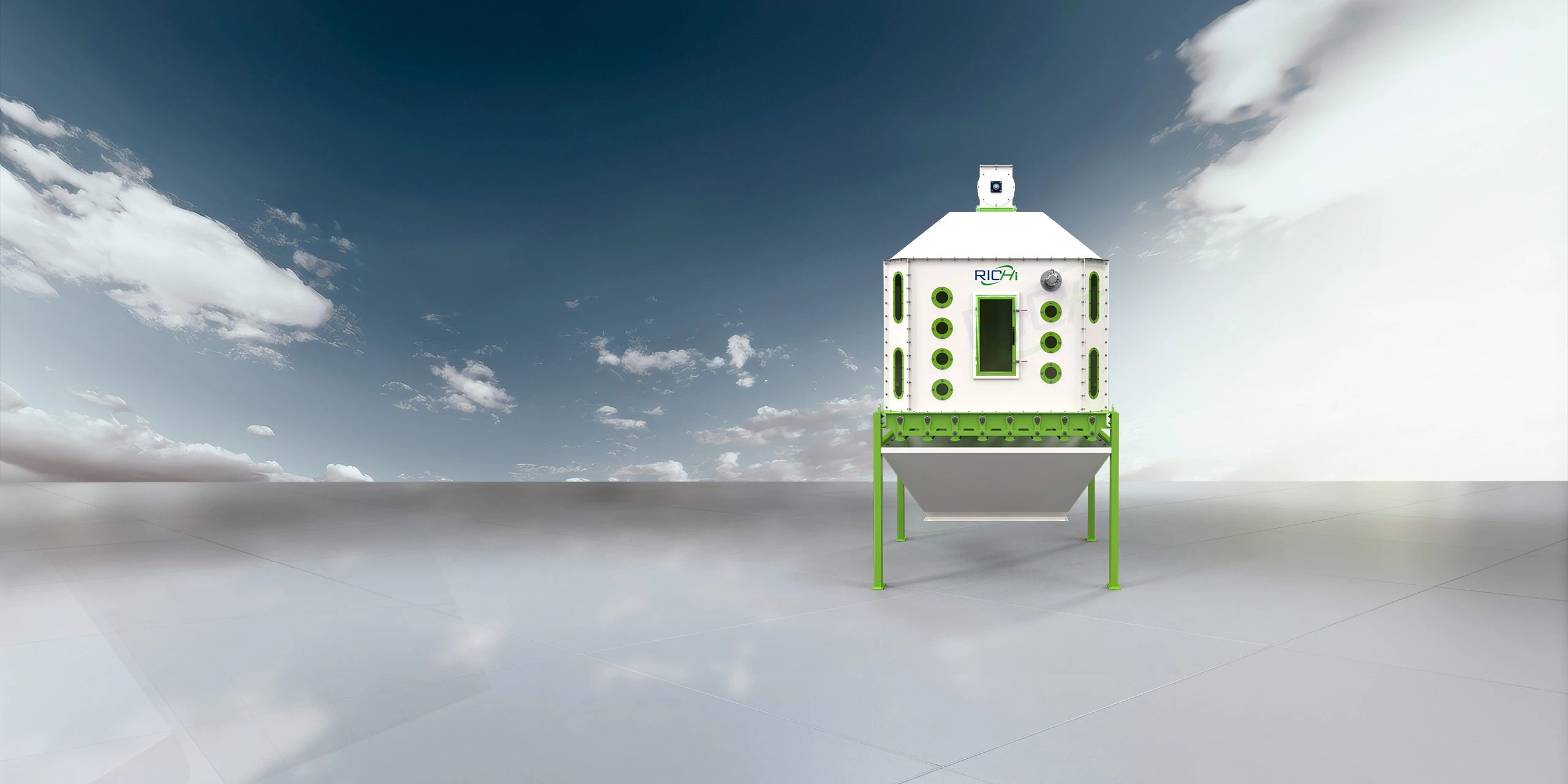 Counterflow Pellet Cooler