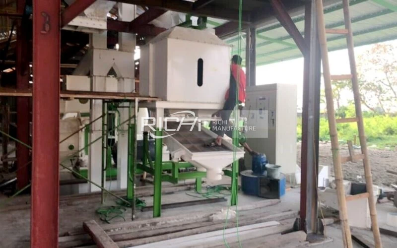 Counterflow Pellet Cooler in Japan