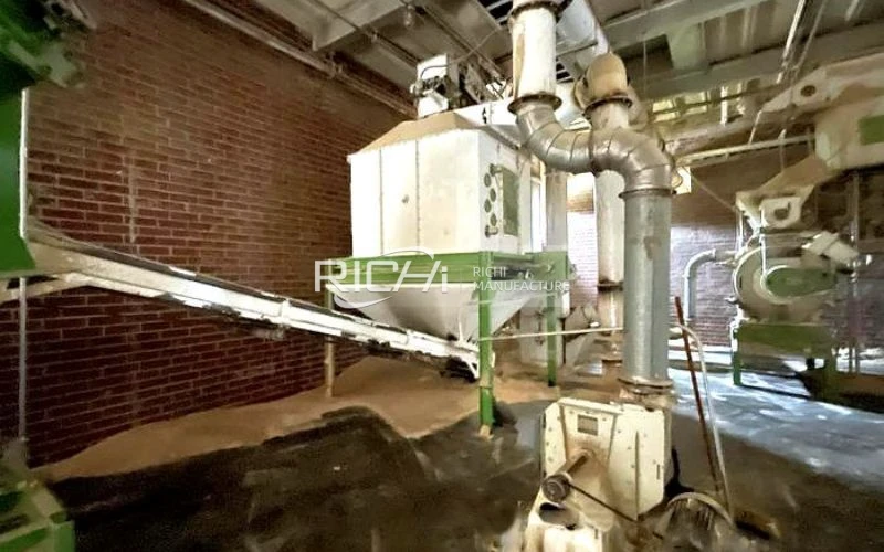 Counterflow Pellet Cooler in Sweden