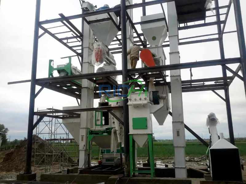 5-6T/H Animal Feed Pellet Machine For Sale Senegal