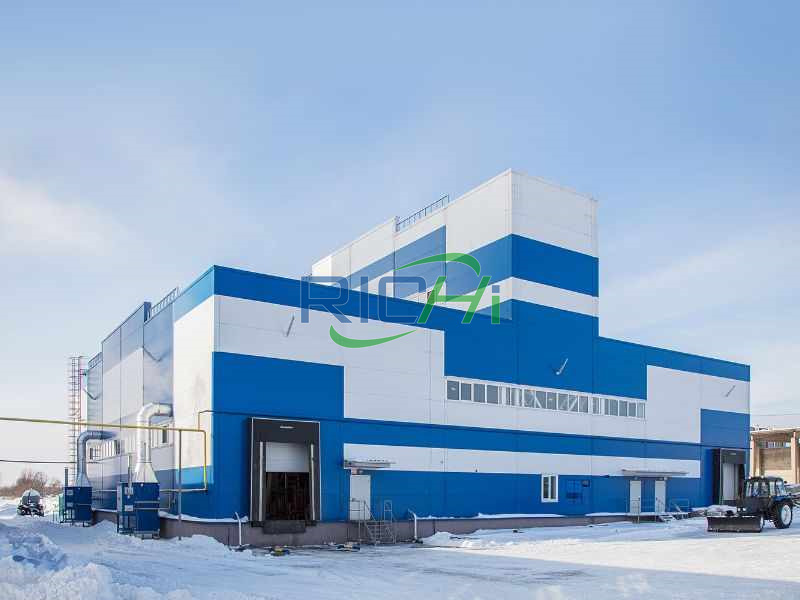 15T/H Animal Feed Pellet Machine For Sale Russia