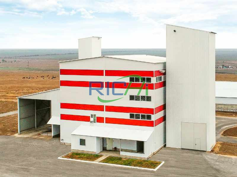 10T/H Animal Food Pellet Making Machine For Sale Tunisia