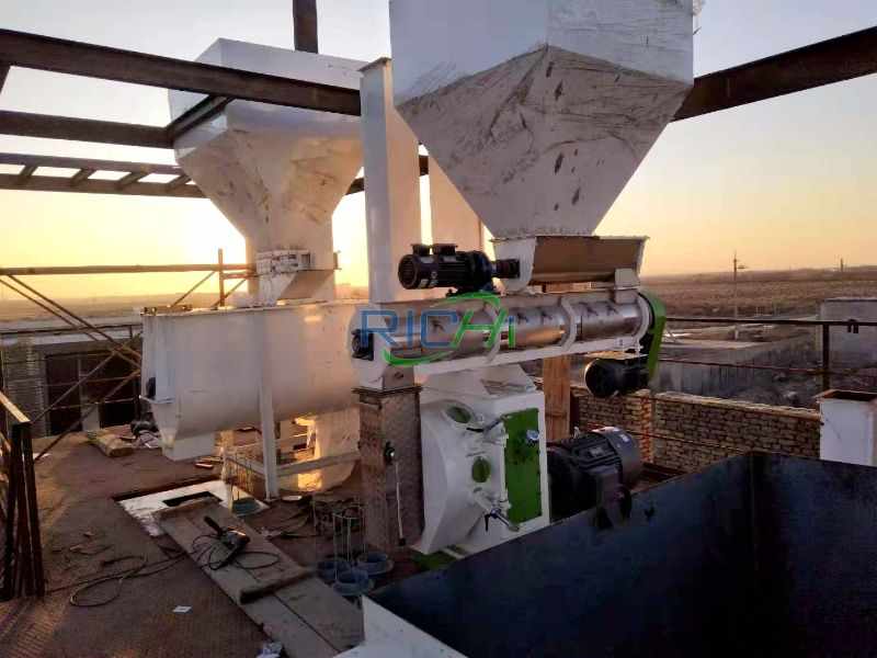 10T/H Animal Feed Pellet Machine For Sale Zimbabwe