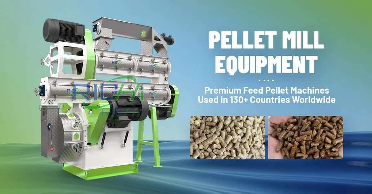 animal feed pellet machine uses