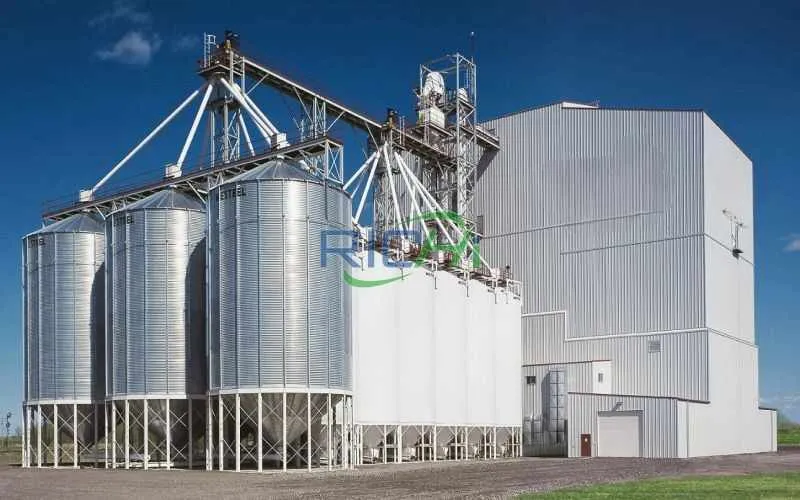 Grain Straw Alfalfa Pellet Line In Russia