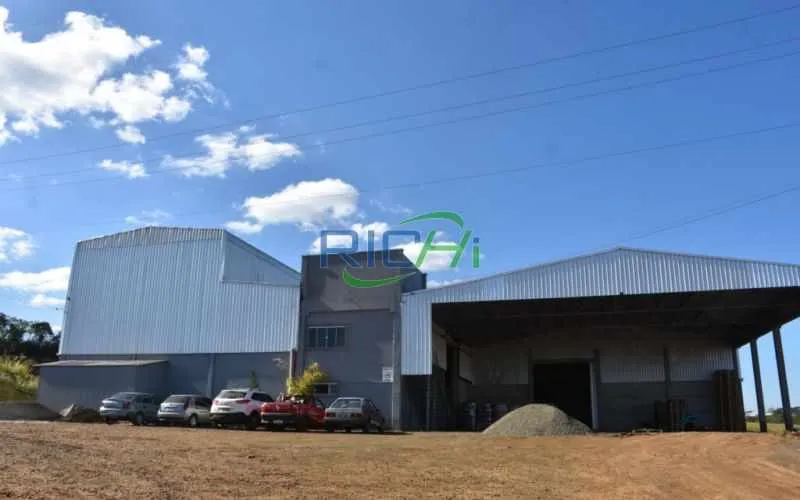 Grass Alfalfa Pellet Production Line In Argentina