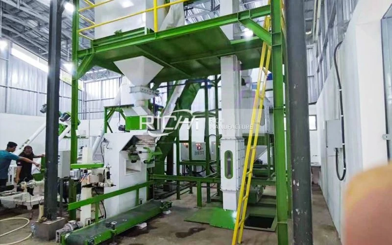 Automatic Packing Machine in Indonesia for Biomass Pellets