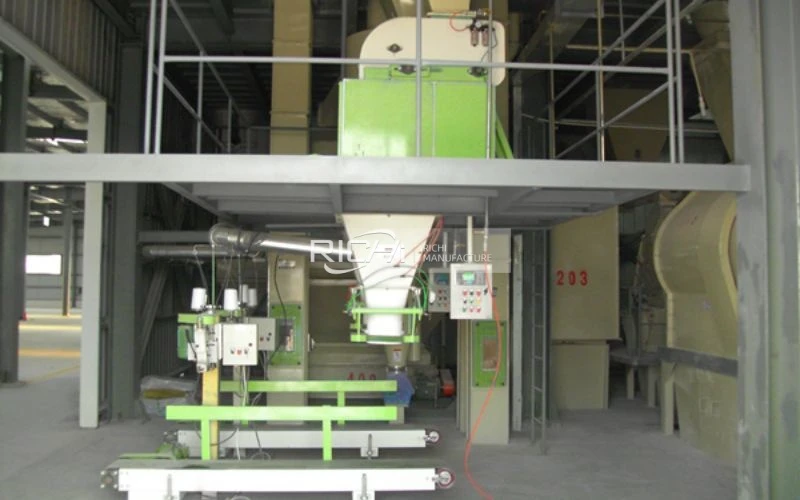Automatic Packing Machine in Peru for Biomass Pellets