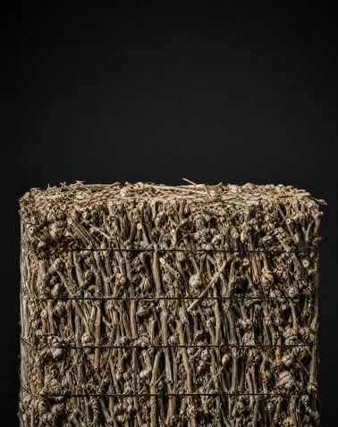 Cotton Stalk Bale Breaking System
