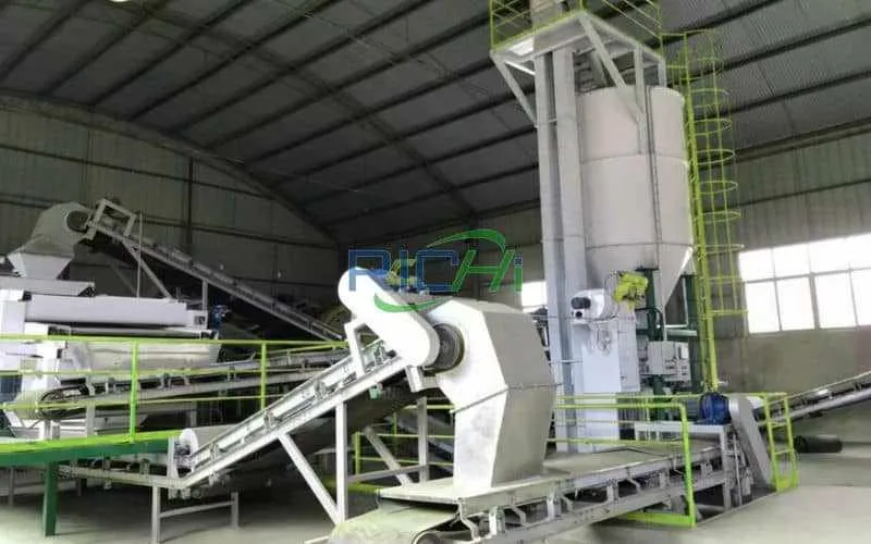 Chicken Manure Pelletizing Machine In Ecuador