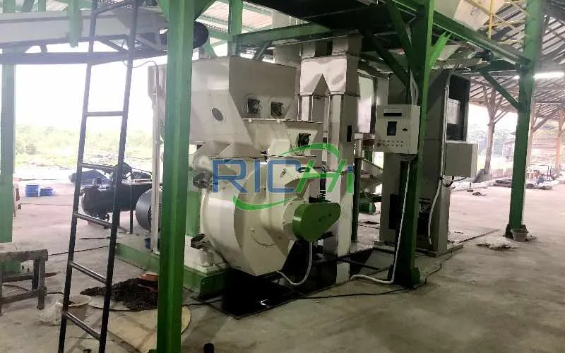 Cow Dung Pellet Making Machine For Sale Colombia