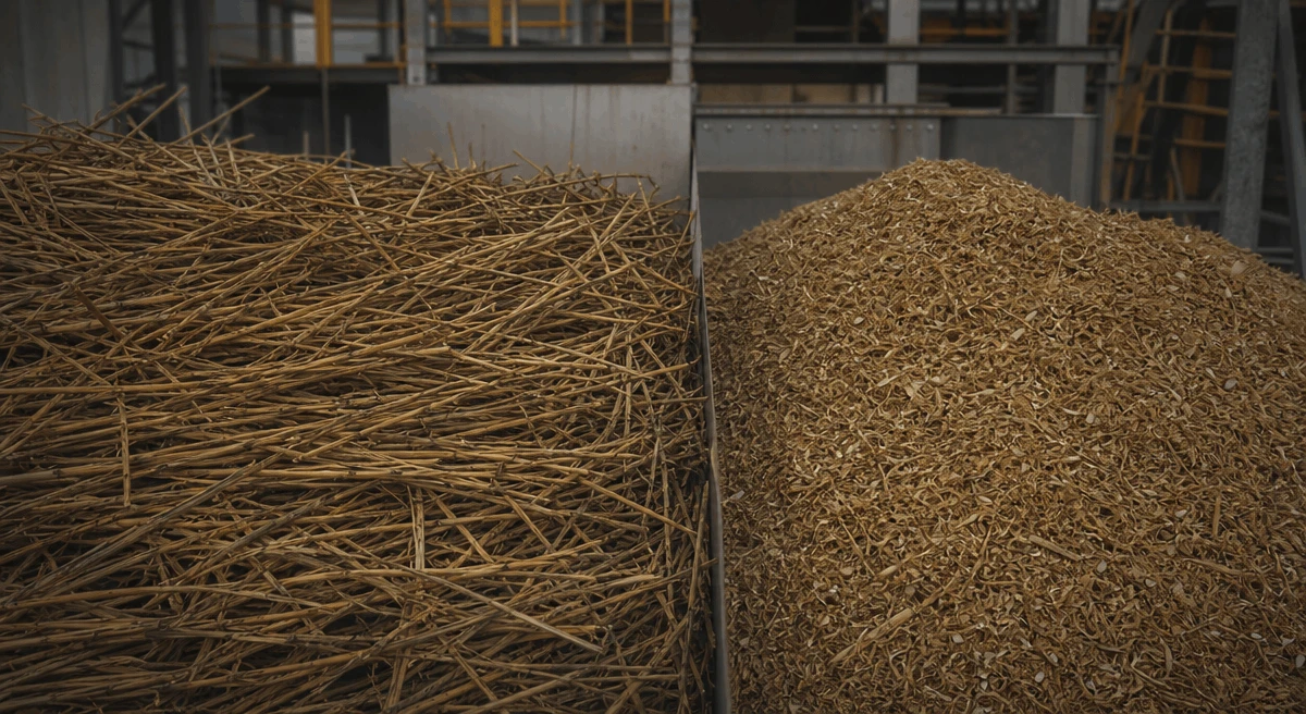 Versatile twin shaft shredder machine for Straw Crushing Testing Video