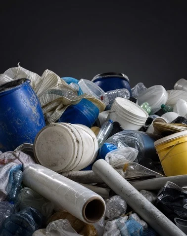 Waste Plastic Drums & Pipes