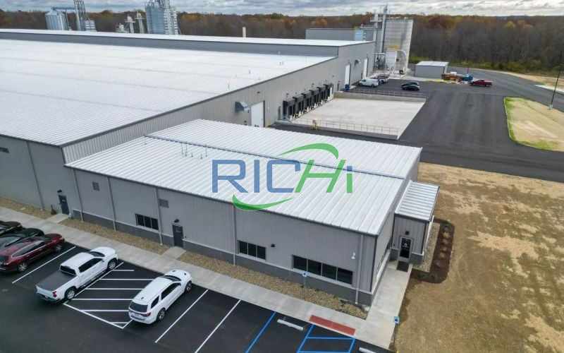 10-15 T/H Chicken Manure Fertilizer Production Line In USA