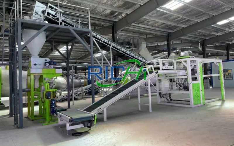 9-10T/H Organic Fertilizer Processing Plant In Iraq