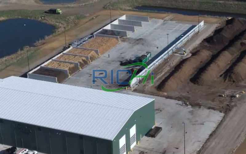 4T/H Organic Manure Production Plant In Japan
