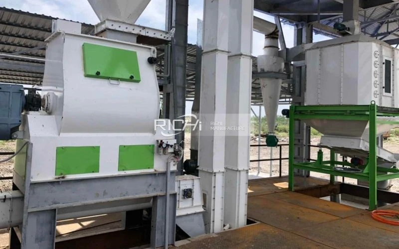 Paddle Mixer Machine for a Cattle Feed Plant in Brazil