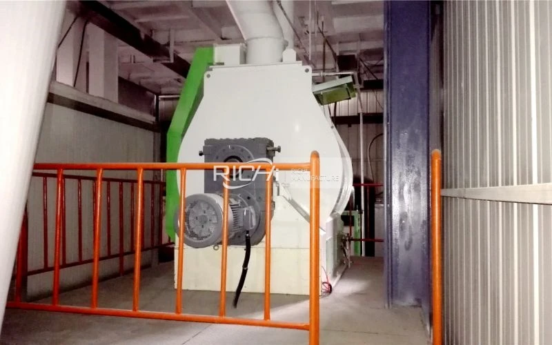 Paddle Mixer Machine for Cattle Feed Production in Argentina