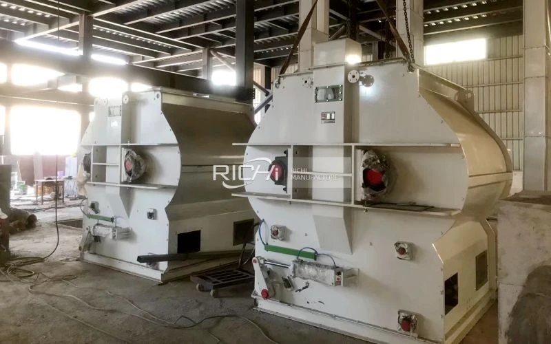 Paddle Mixer Machine for Shrimp Feed Production in Indonesia