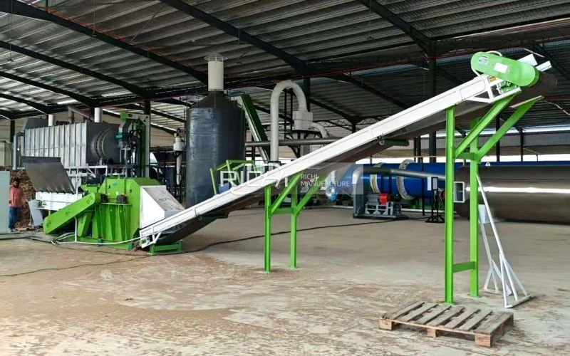 Pallet Shredder Project for Waste Wooden Pallets in Germany