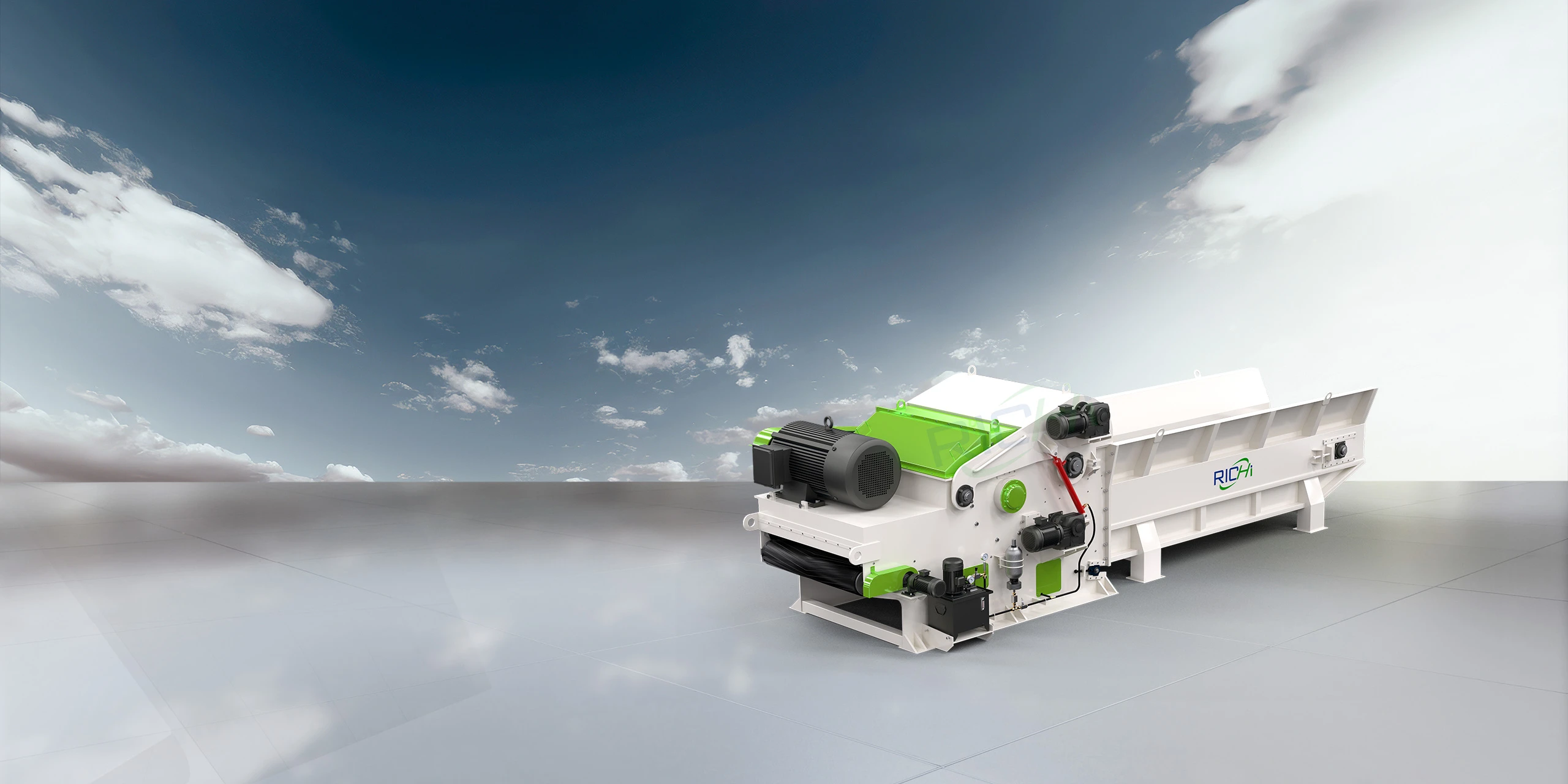 wood pallet shredder machine