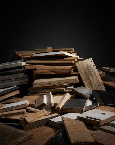 Scrap Wood Board Shredding System