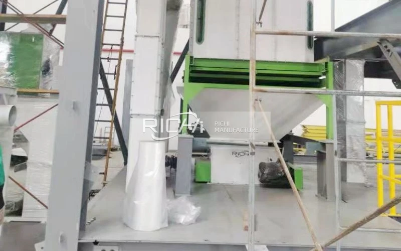 Calf Feed Crumbler Project in Russia
