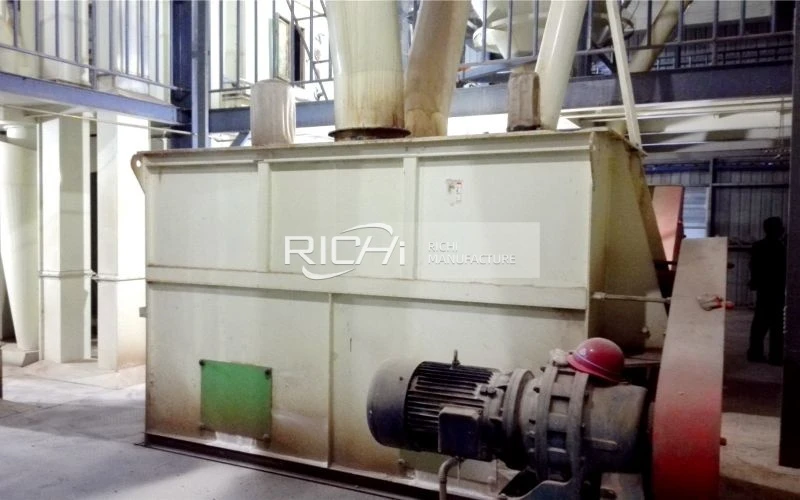 Ribbon Mixer Machine for Cattle Feed Production in Russia