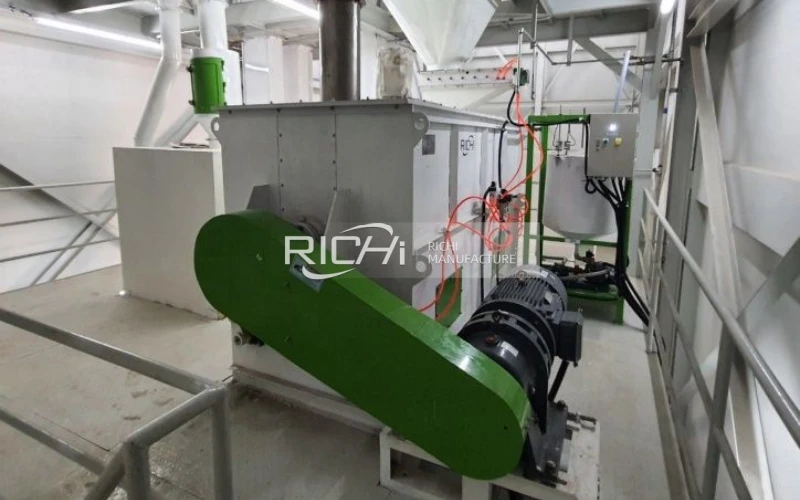 Ribbon Mixer Machine for Poultry Feed Production in USA