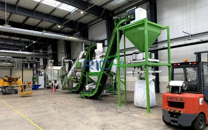 Small Wood Pellet Factory In Moldova