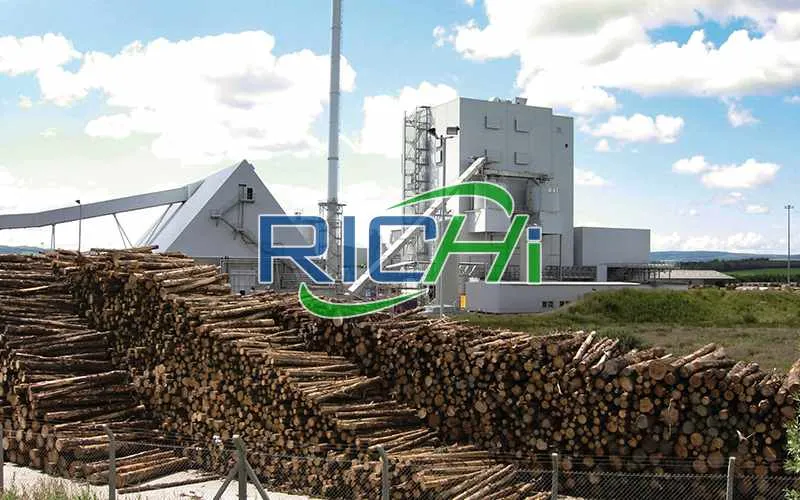 Wood Pellet Line In Iceland