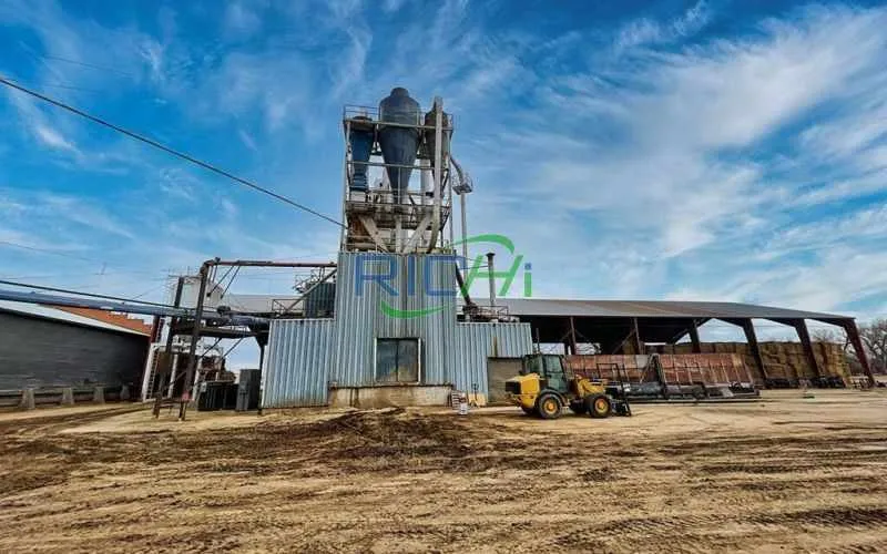 Wood Pellet Production Line In Colombia