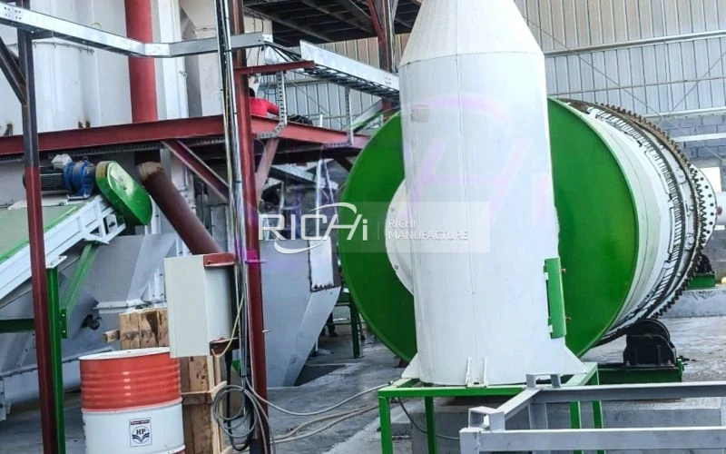 Distillers Grains Rotary Dryer in South Africa