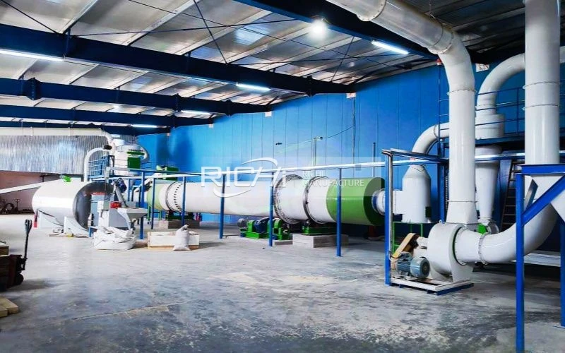 Fish Waste Rotary Dryer in Norway