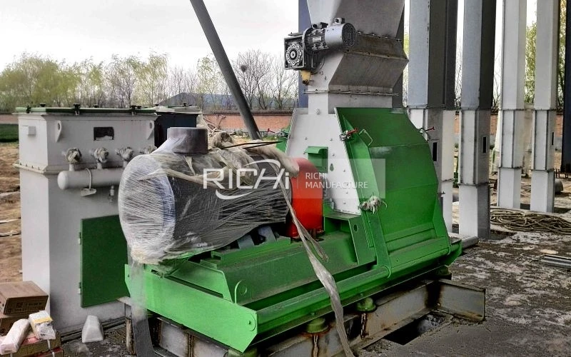 3–4 T/H Wood Hammer Mill in Brazil