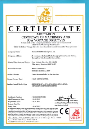 RICHI certificates